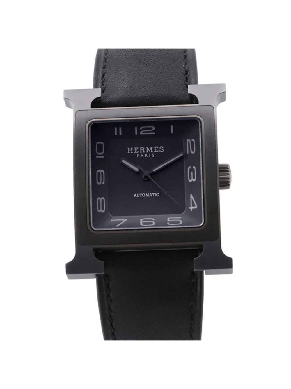 Hermes Watch Large Gray Dial
